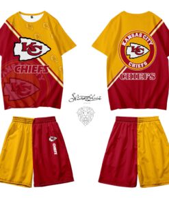 Kansas City Chiefs T-shirt and Shorts BG142
