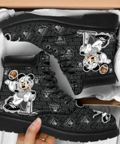 Las Vegas Raiders and Mickey TBL Boots 094