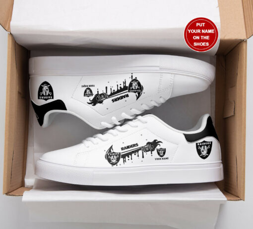 Las Vegas Raiders Personalized SS Custom Sneakers BG210