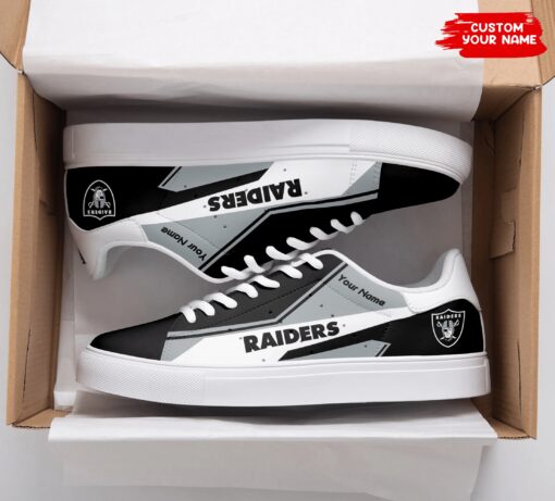 Las Vegas Raiders Personalized SS Custom Sneakers BG252