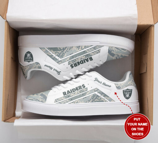 Las Vegas Raiders Personalized SS Custom Sneakers BG275