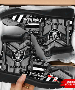 Las Vegas Raiders Personalized TBL Boots BG14