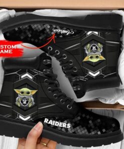 Las Vegas Raiders Personalized TBL Boots BG49