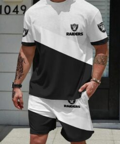 Las Vegas Raiders T-shirt and Shorts AZBTTSAS000014