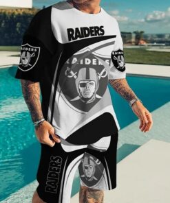 Las Vegas Raiders T-shirt and shorts AZTS030