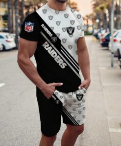 Las Vegas Raiders T-shirt and Shorts AZTS177