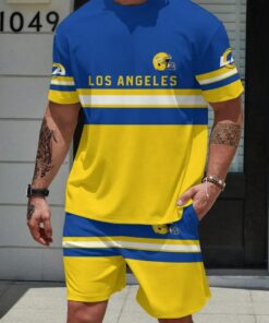 Los Angeles Chargers T-shirt and Shorts AZBTTSAS000022