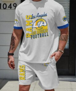Los Angeles Chargers T-shirt and Shorts AZBTTSAS000052