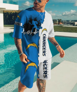 Los Angeles Chargers T-shirt and Shorts BG260