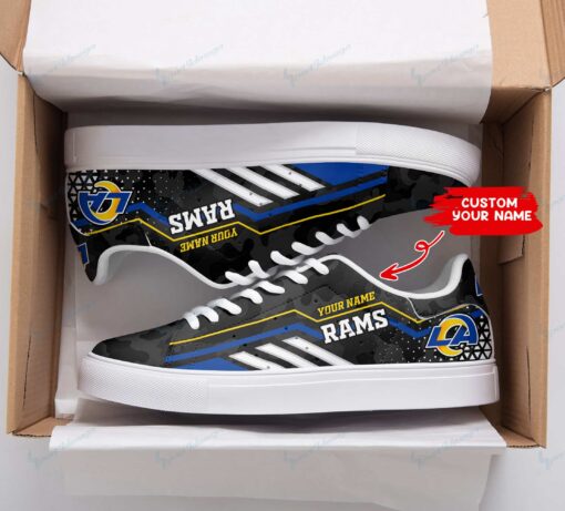 Los Angeles Rams Personalized SS Custom Sneakers BG149