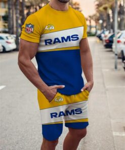 Los Angeles Rams T-shirt and Shorts AZTS560