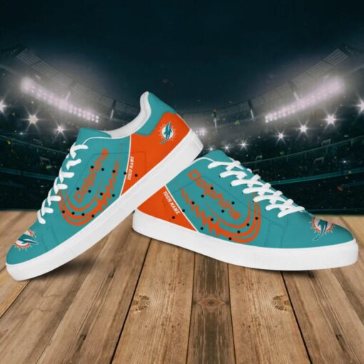 Miami Dolphins Personalized SS Custom Sneakers BG311