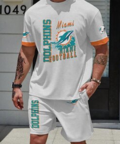 Miami Dolphins T-shirt and Shorts AZBTTSAS000056
