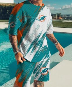 Miami Dolphins T-shirt and Shorts AZTS178