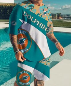 Miami Dolphins T-shirt and Shorts AZTS180