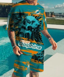 Miami Dolphins T-shirt and Shorts AZTS181