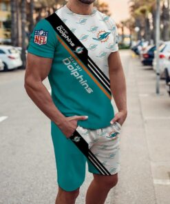 Miami Dolphins T-shirt and Shorts AZTS188