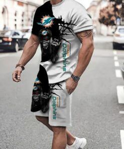 Miami Dolphins T-shirt and Shorts AZTS190