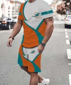 Miami Dolphins T-shirt and Shorts AZTS193