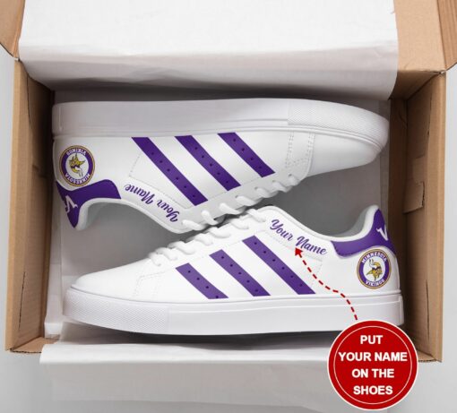 Minnesota Vikings Personalized SS Custom Sneakers 056