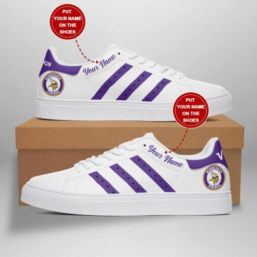 Minnesota Vikings Personalized SS Custom Sneakers 056