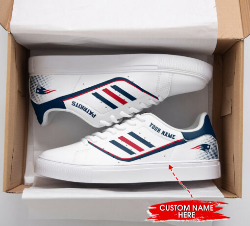 New England Patriots Personalized SS Custom Sneakers BG221