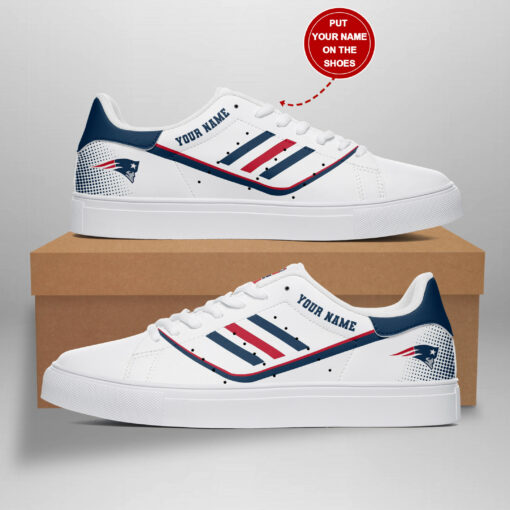 New England Patriots Personalized SS Custom Sneakers BG221