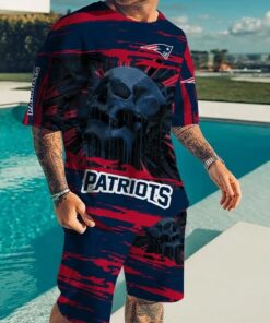 New England Patriots T-shirt and Shorts AZTS575