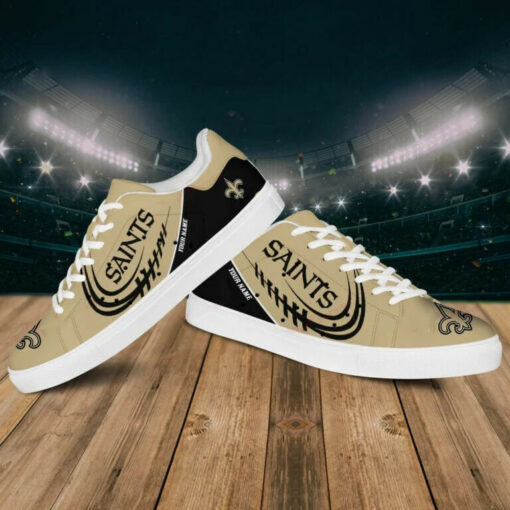 New Orleans Saints Personalized SS Custom Sneakers BG314