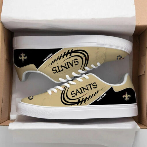 New Orleans Saints Personalized SS Custom Sneakers BG314