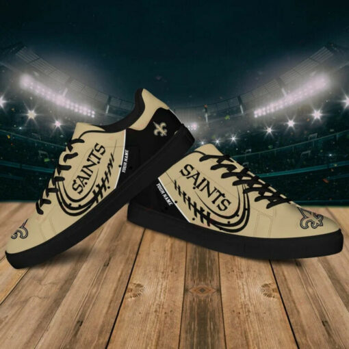 New Orleans Saints Personalized SS Custom Sneakers BG314