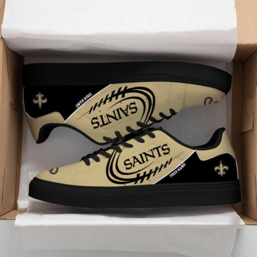 New Orleans Saints Personalized SS Custom Sneakers BG314