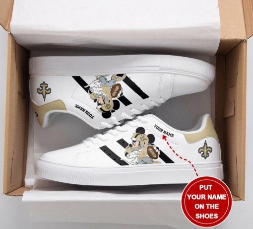 New Orleans Saints Personalized SS Custom Sneakers BG339