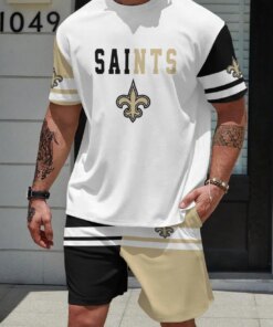 New Orleans Saints T-shirt and Shorts AZBTTSAS000045