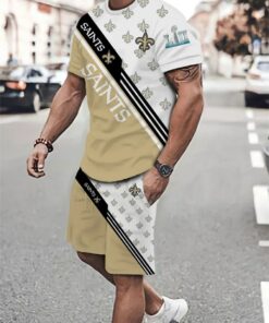 New Orleans Saints T-shirt and Shorts AZTS094
