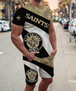 New Orleans Saints T-shirt and Shorts AZTS096