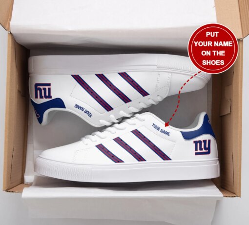 New York Giants Personalized SS Custom Sneakers BG376