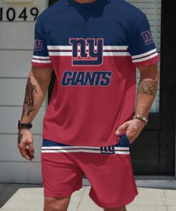 New York Giants T-shirt and Shorts AZBTTSAS000072