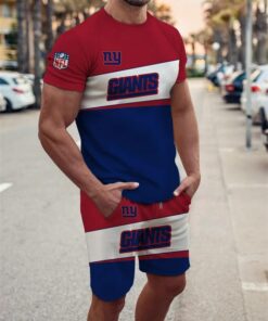New York Giants T-shirt and Shorts AZTS425