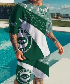 New York Jets T-shirt and Shorts AZTS588