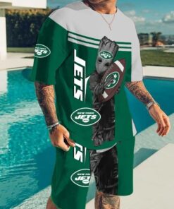 New York Jets T-shirt and Shorts AZTS592