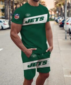 New York Jets T-shirt and Shorts AZTS598