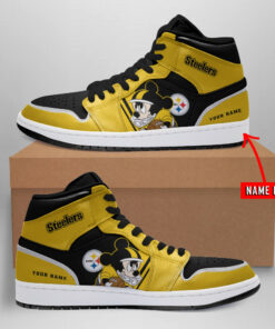 Pittsburgh Steelers Personalized AJ1 Sneaker BG003