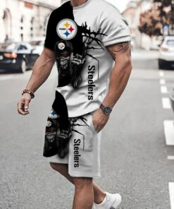 Pittsburgh Steelers T-shirt and Shorts AZTS125
