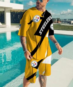 Pittsburgh Steelers T-shirt and Shorts BG496