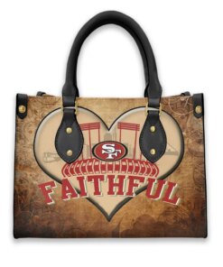 San Francisco 49ers Leather Hand Bag BBLTHB685