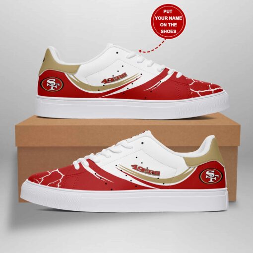 San Francisco 49ers Personalized SS Custom Sneakers BG205