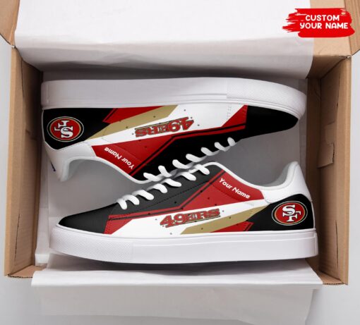 San Francisco 49ers Personalized SS Custom Sneakers BG250