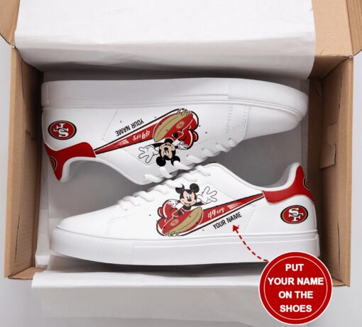 San Francisco 49ers Personalized SS Custom Sneakers BG364