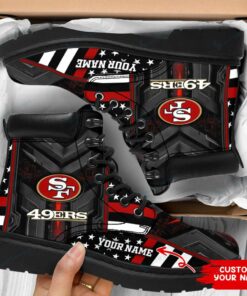 San Francisco 49ers Personalized TBL Boots BG12